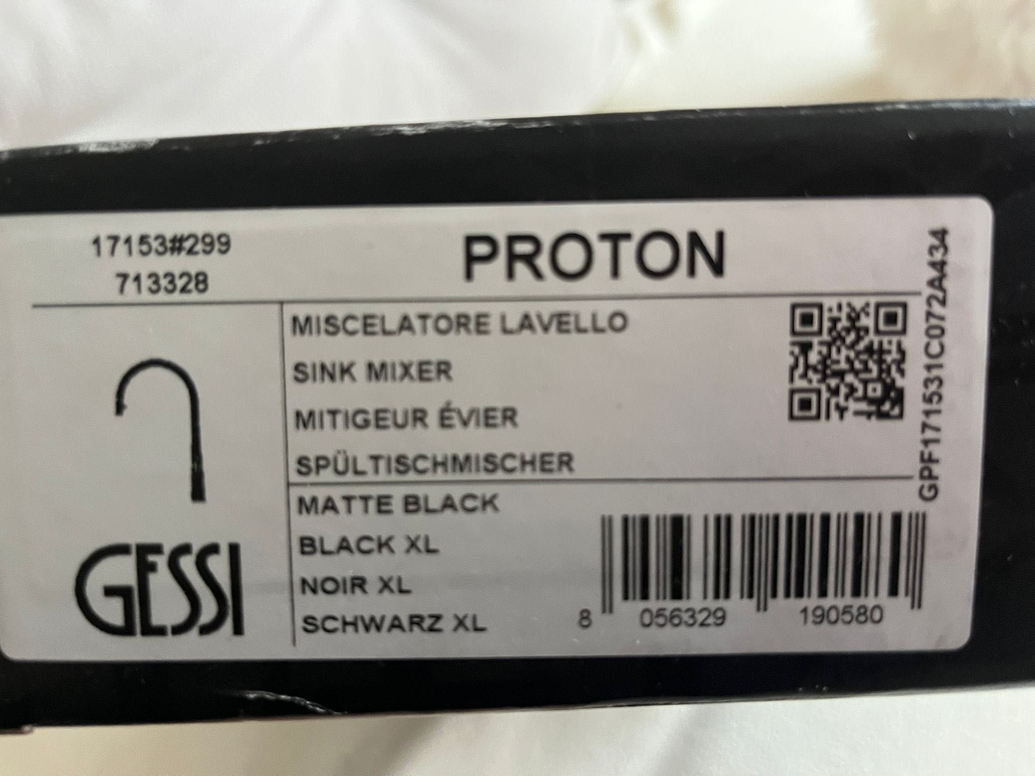 Nowa bateria kuchenna gessi