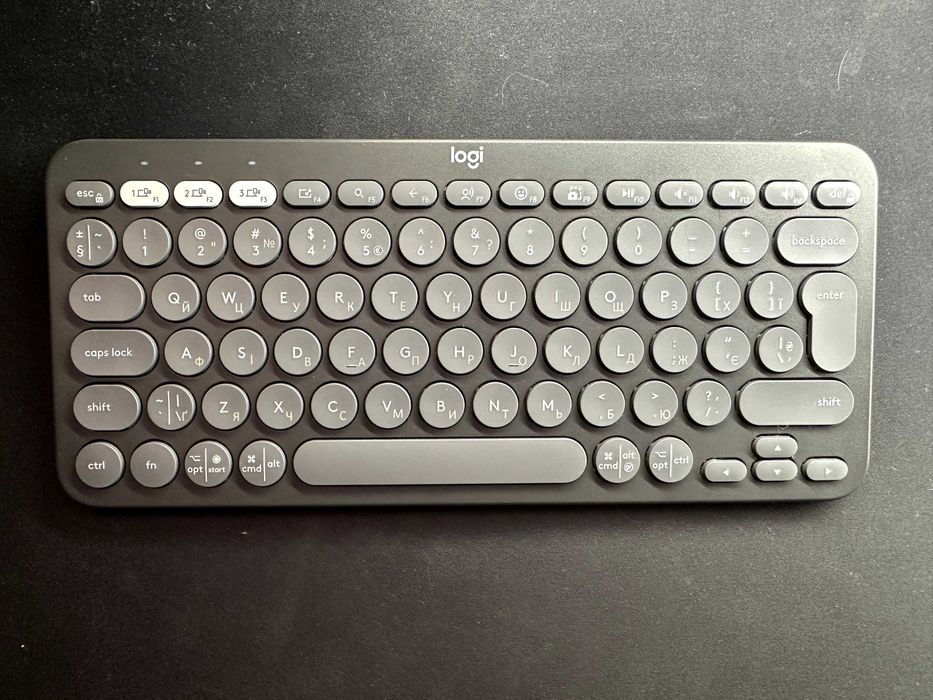 Logitech Pebble Keys 2 K380s Graphite