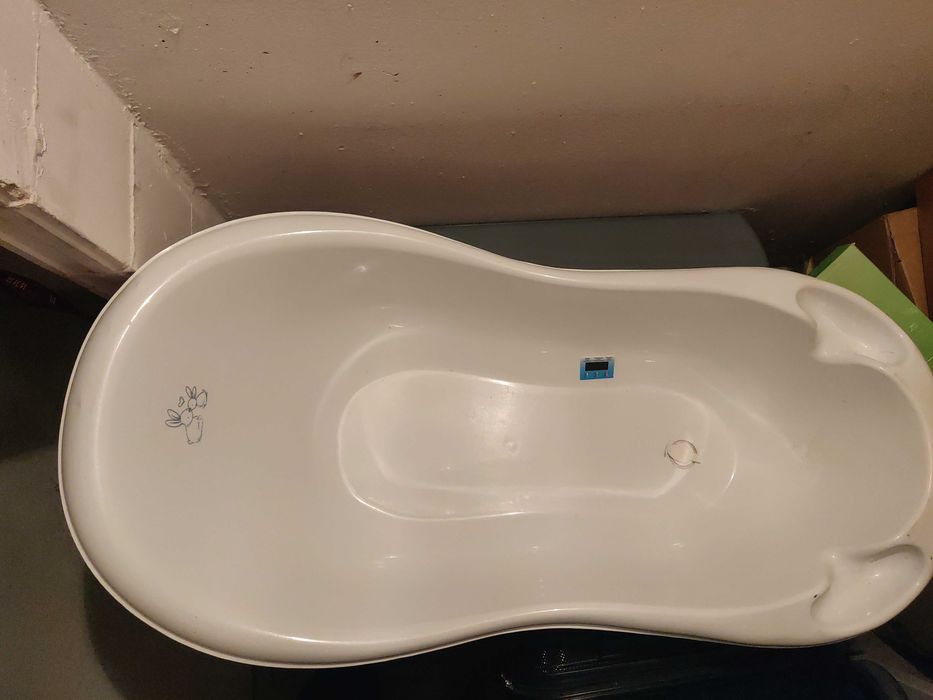 Wanienka dla niemowląt 102cm biała