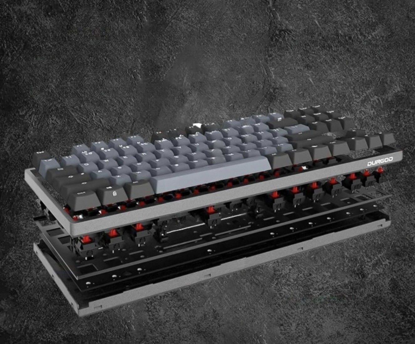 DURGOD Taurus k310 mechaniczna klawiatura gamingowa pełnoklatkowa