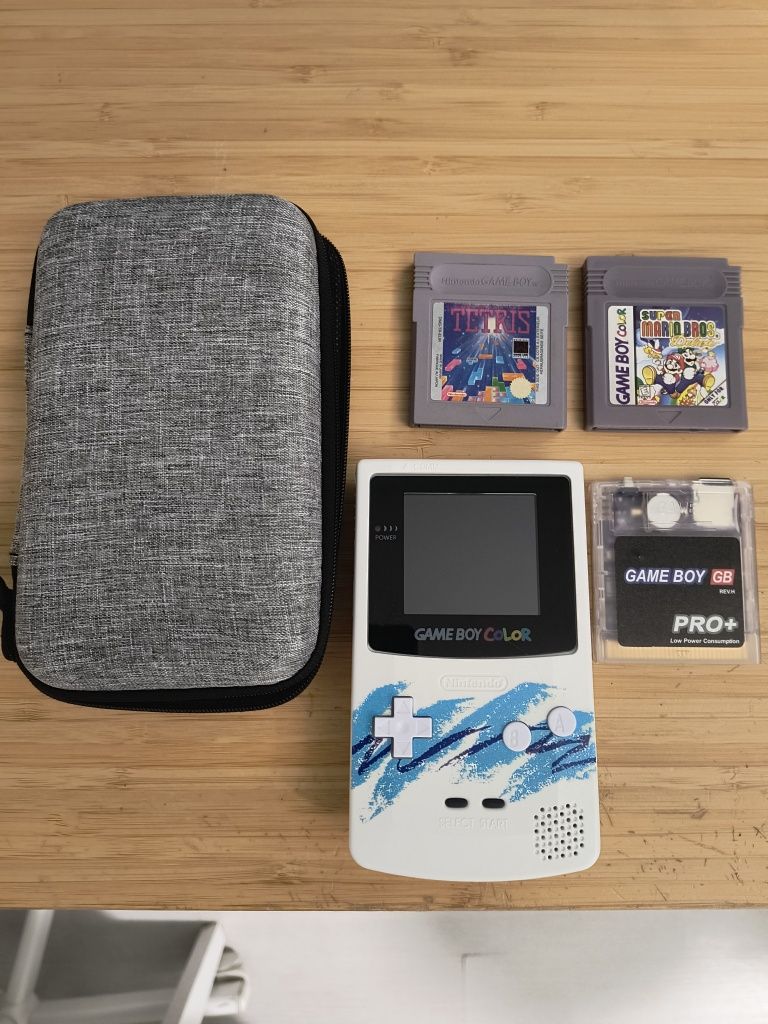Gameboy Color IPS mod i nowa obudowa