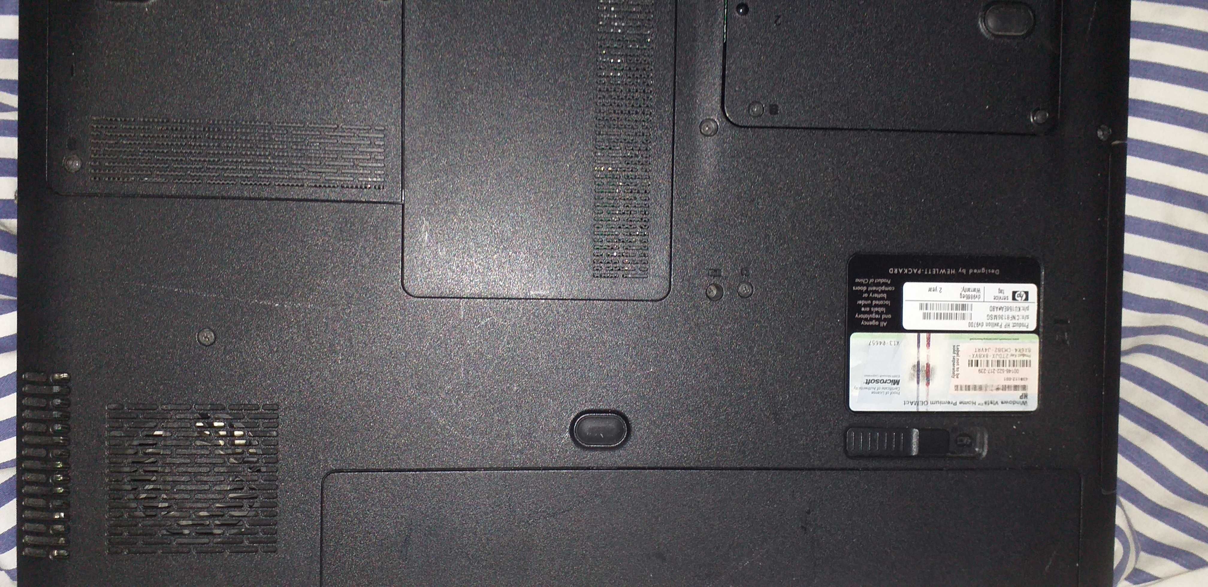 Laptop hp Pawilion dv9700