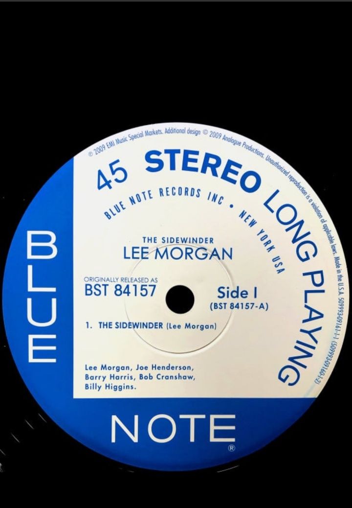 Lee Morgan The Sidewinder - 45rpm Analogue Productions