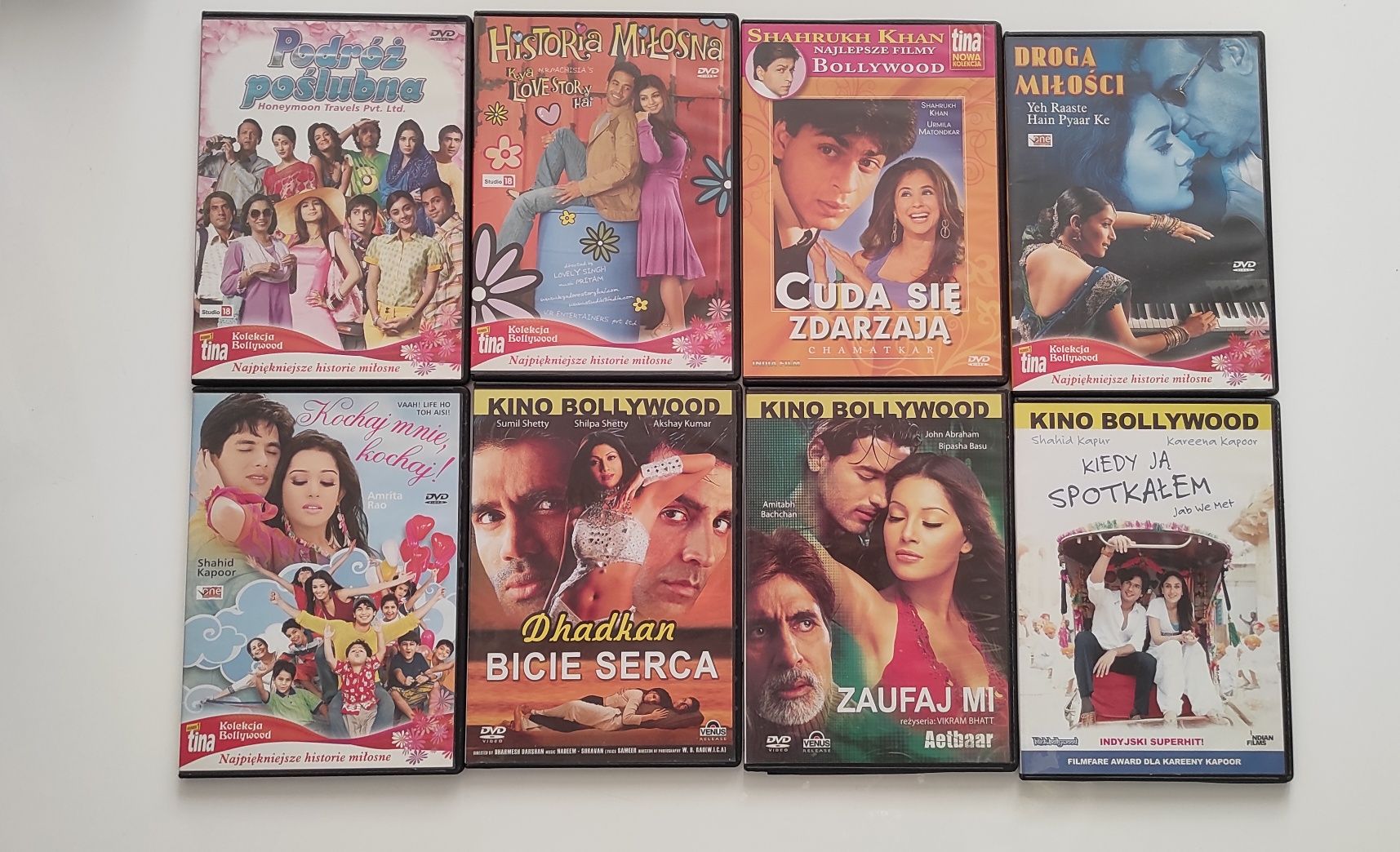 Filmy Bollywood DVD