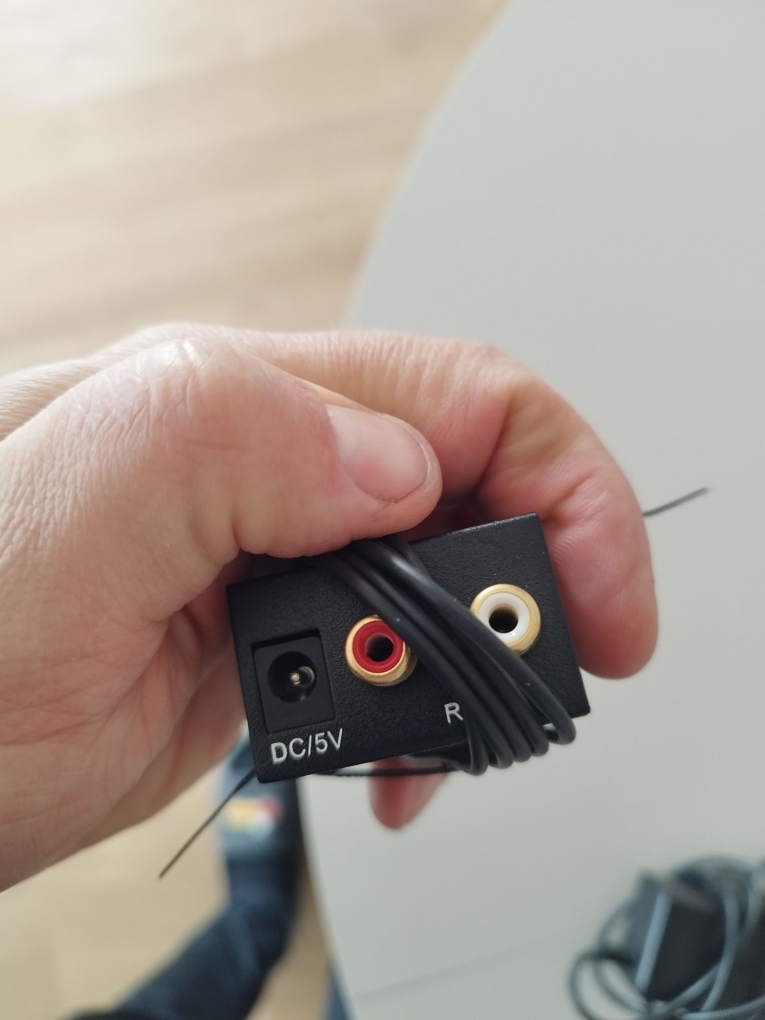 Konwerter toslink/coaxial na cinch