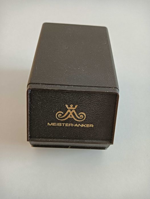 Oryginalne pudełko na zegarek Meister-Anker vintage