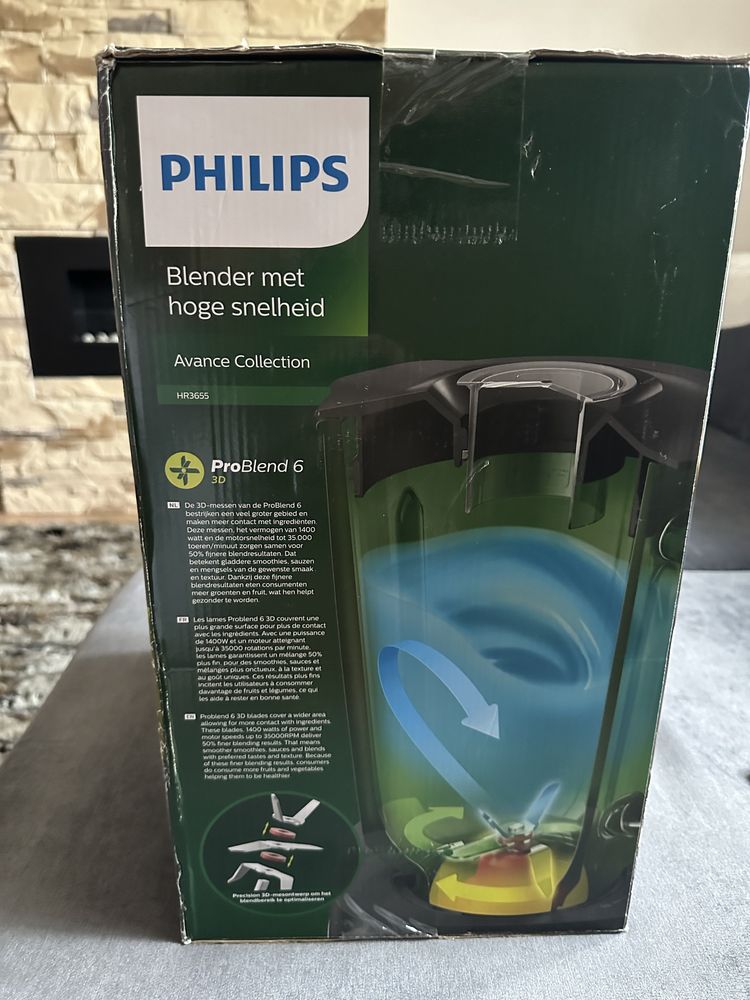 Philips blender kielichowy-ProBlend 6 1400W