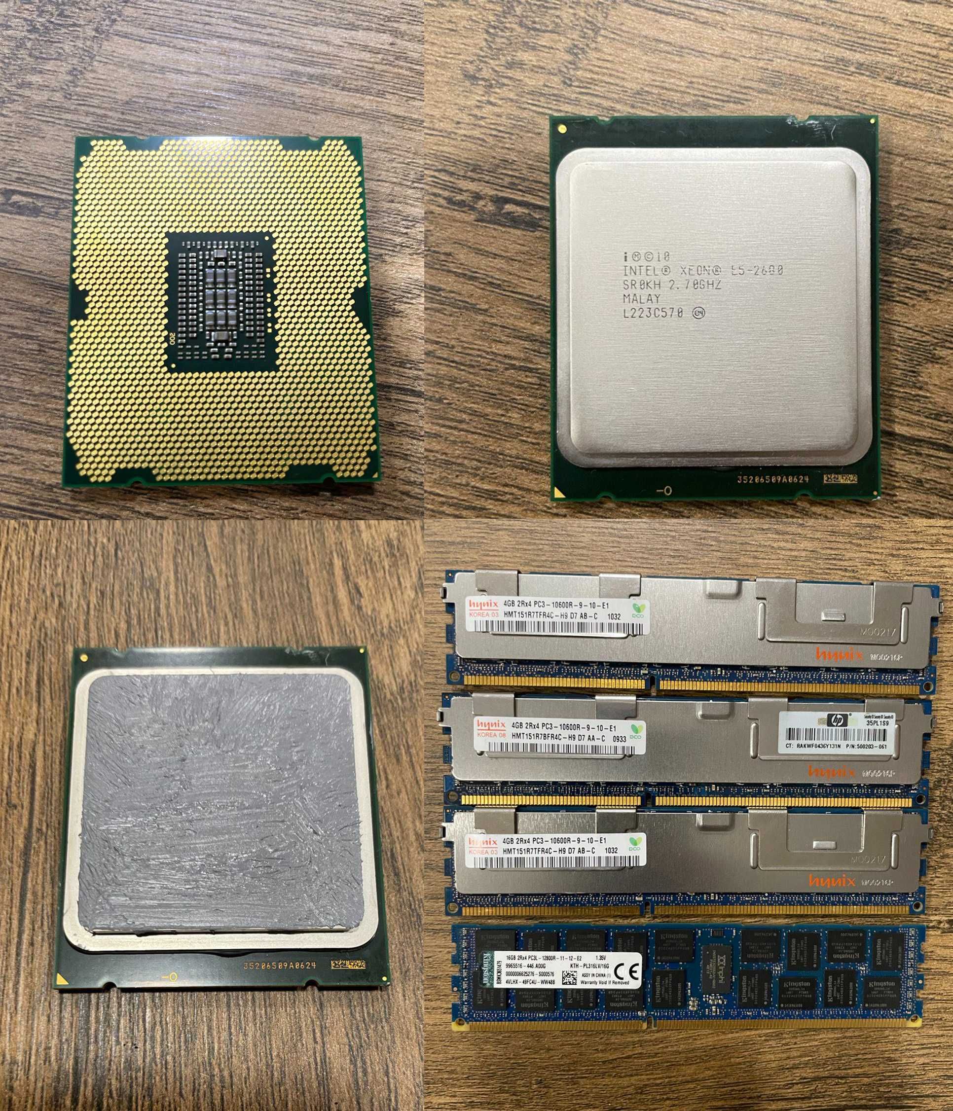 Рабочая станция HP Z620 - Xeon CPU E5-2690 2.90GHz - 32gb RAM -512 SSD