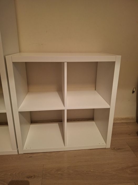Regał kallax biały 4 półki