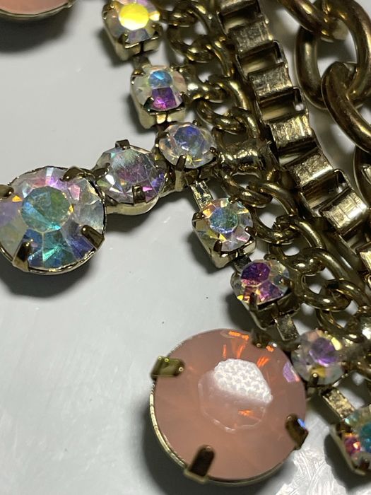 Кольє, намиста вінтаж камінь натуральний , посріблення