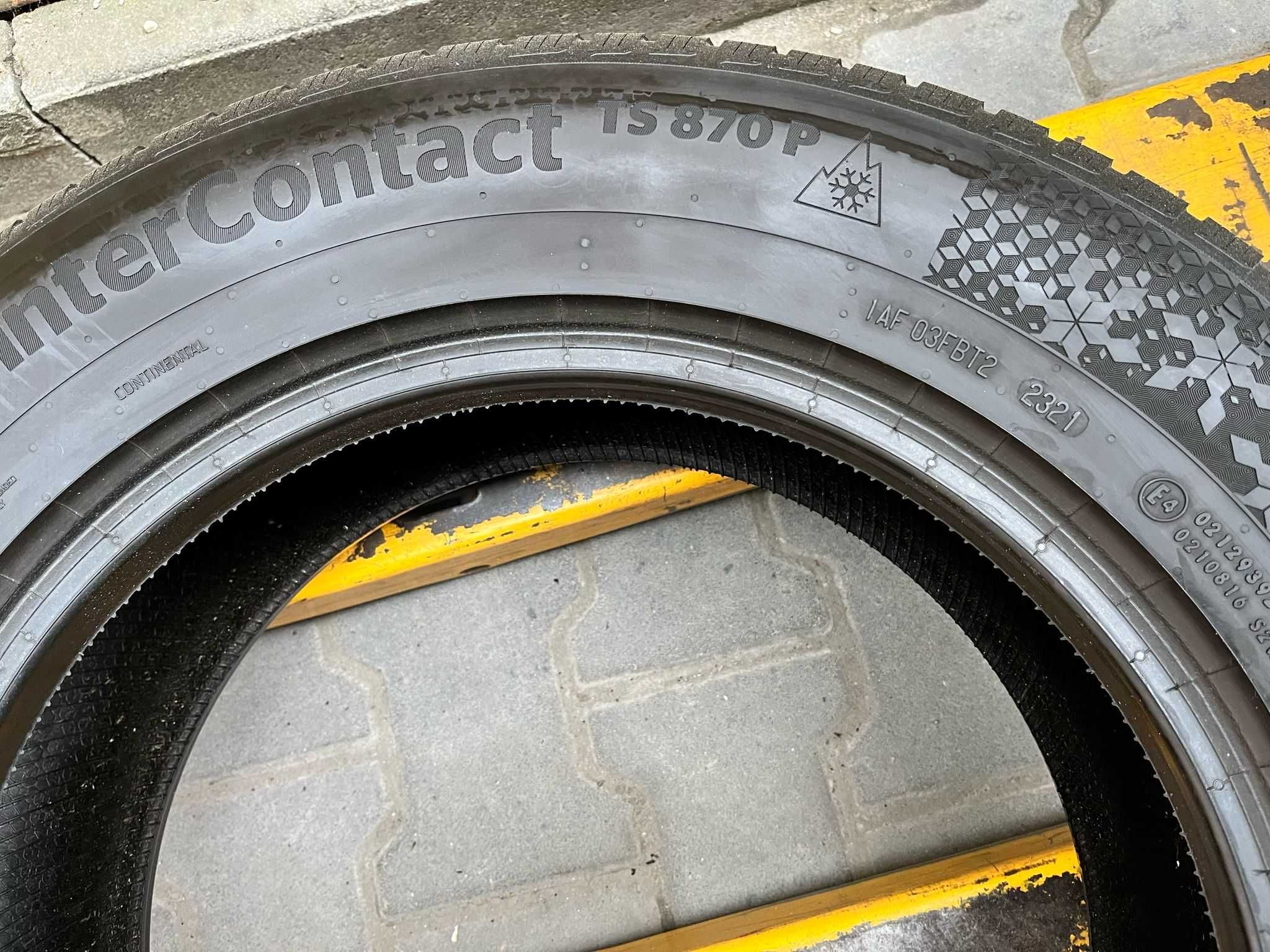 Opony zimowe 2x Continental TS870P 225/65 R17 106H XL DOT21 #3560
