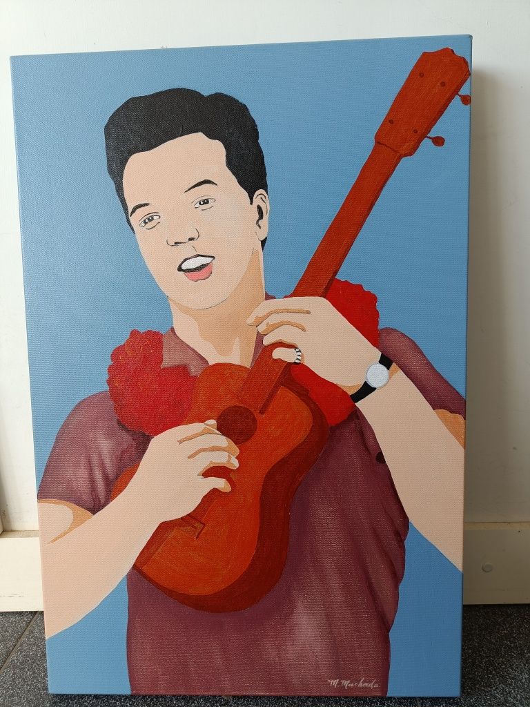 Quadro a óleo Elvis