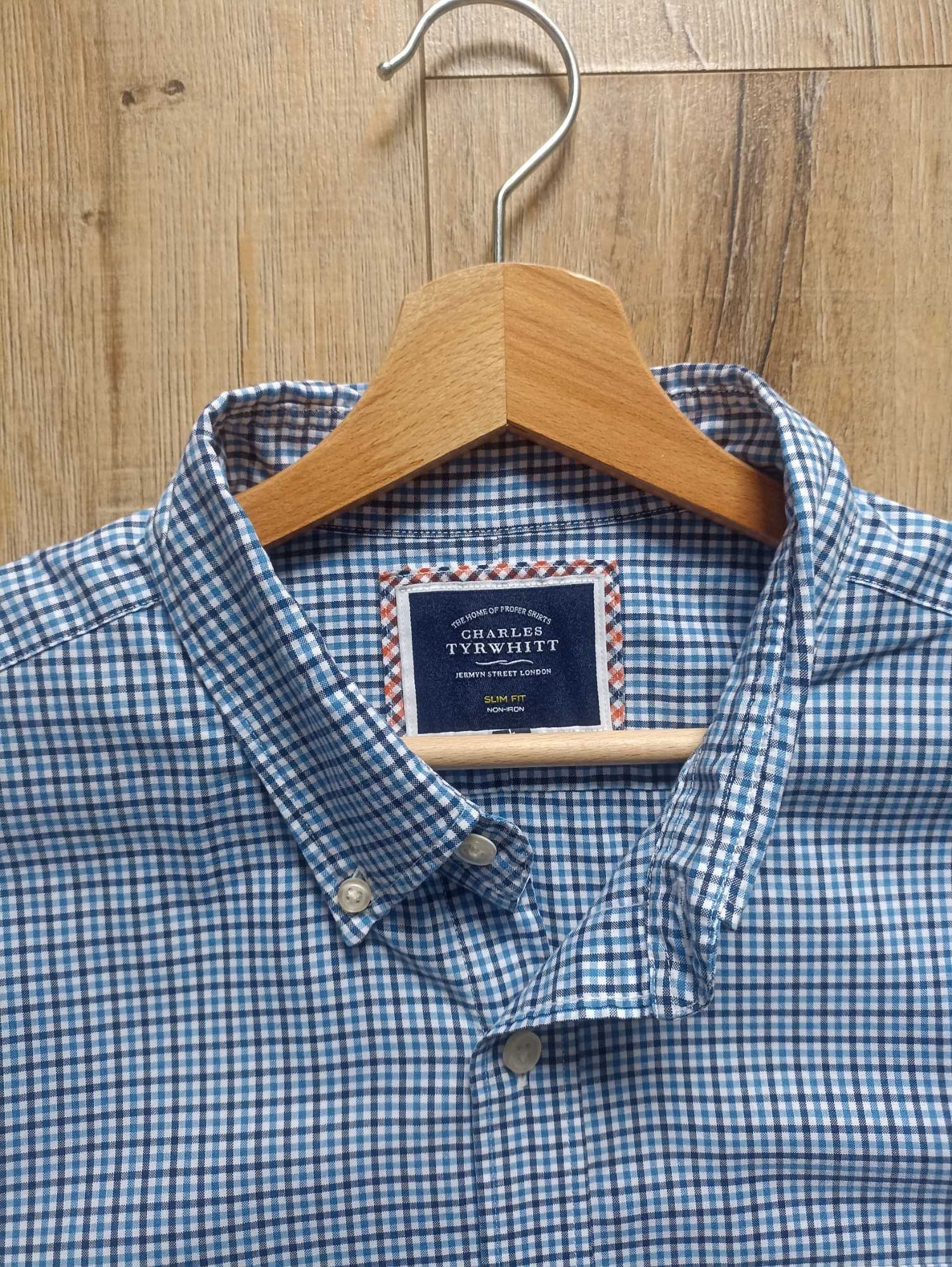 Męska koszula, Charles Tyrwhitt, rozmiar L, nowa bez metki