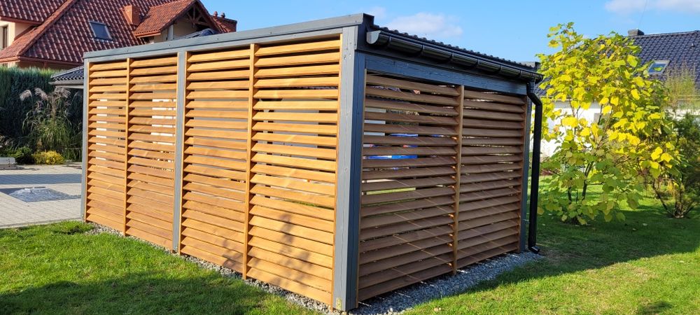 Wiata garażowa 3,5x 5,5 m "WG 04"