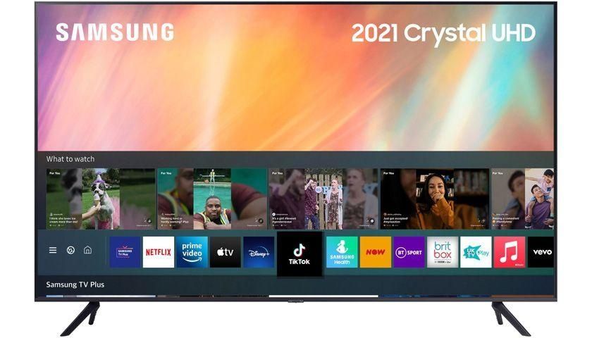 Smart tv Смарт 4K UHD Телевізор Samsung 43" 108см UE43AU7100UX 2021