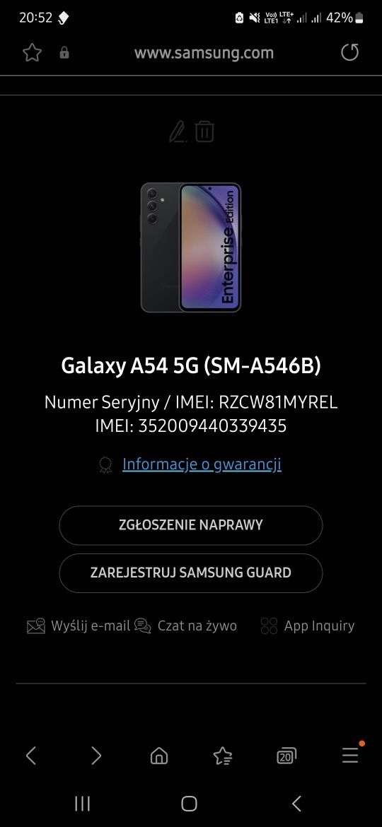 samsung a54 android 14 + mi 10t.