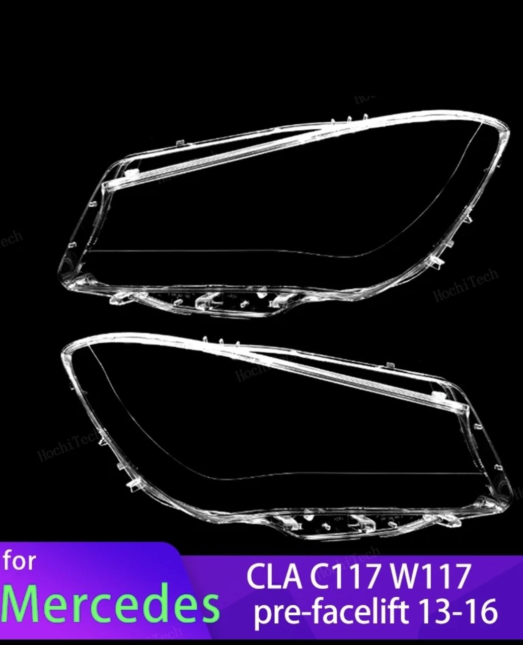Vidro capa lente farol ótica mercedes CLA W177 C177 W117