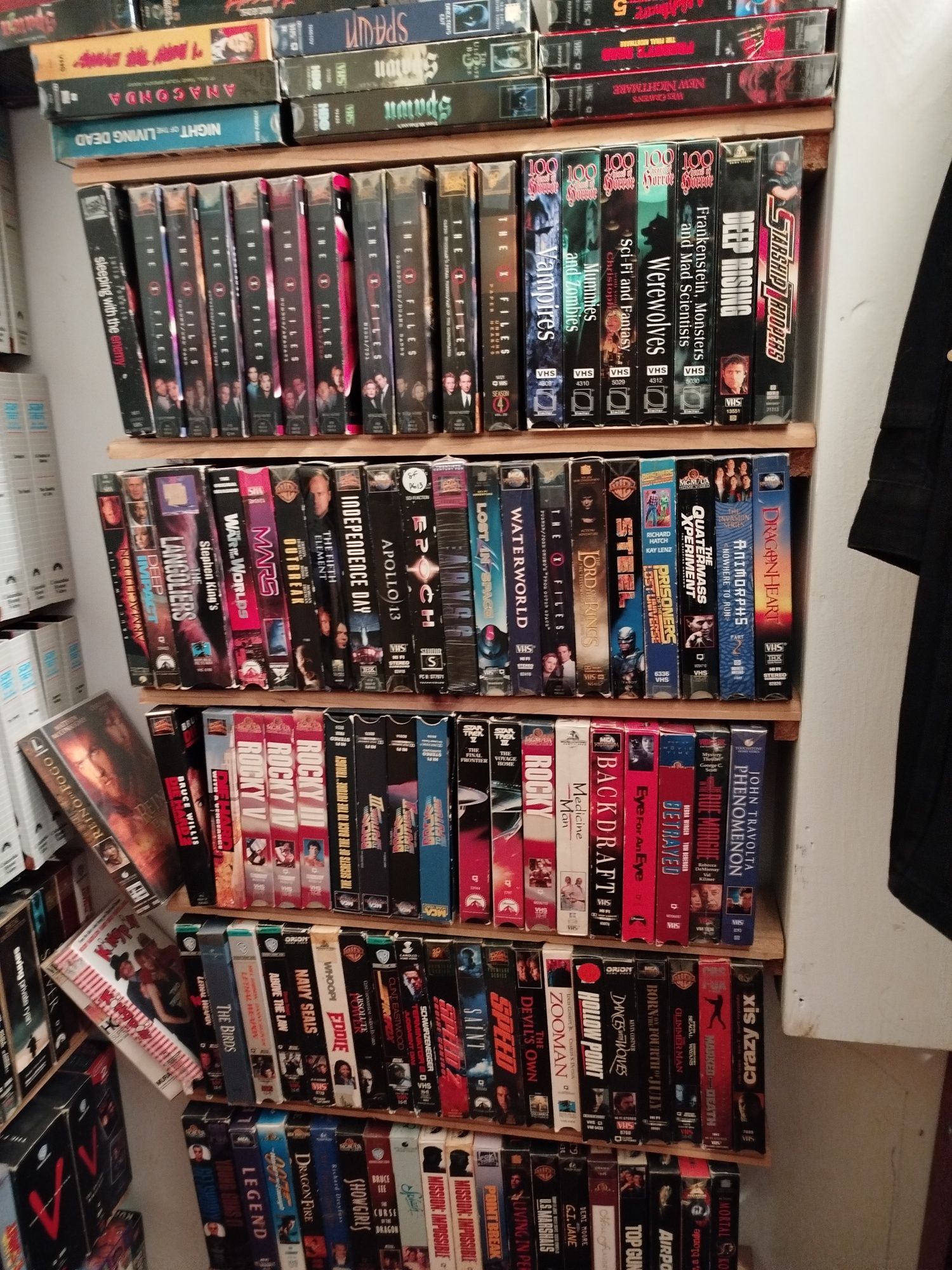 Cassetes VHS sistema pal e nstc