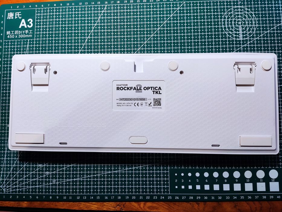 Клавіатура Hator Rockfall 2 OPTIKA TKL