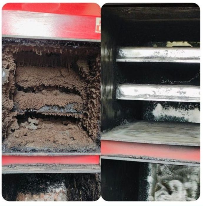 Чистка димоходів | камінів | твердопаливних котлів | сажотрус груба