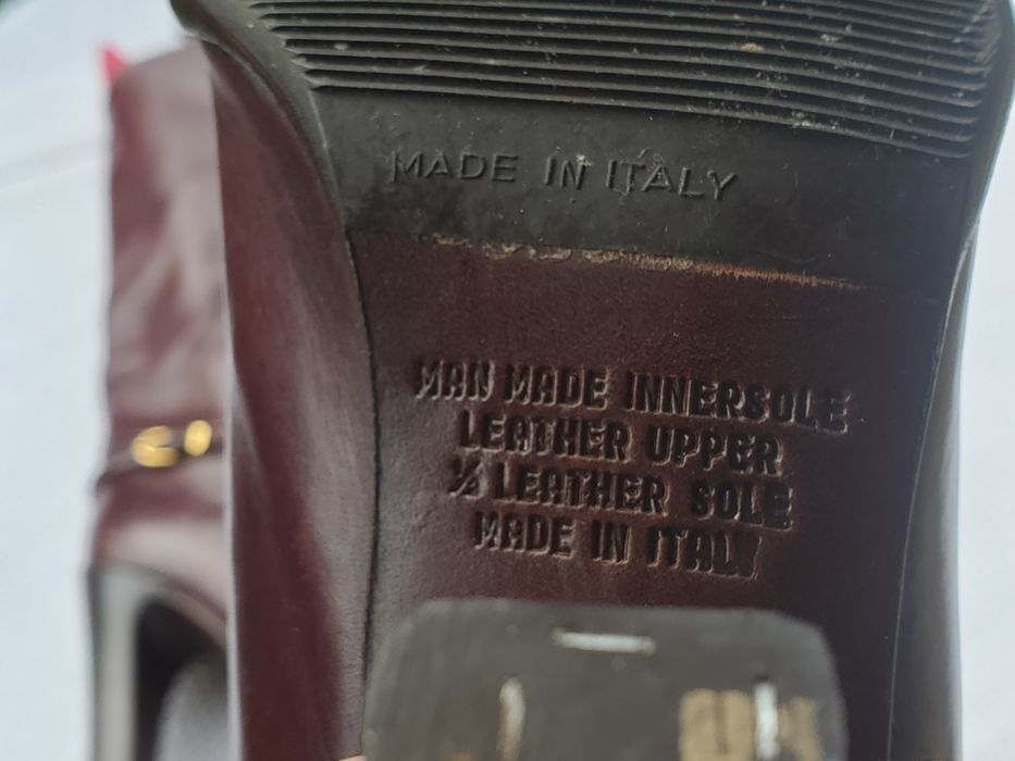 Włoskie kozaki - vintage