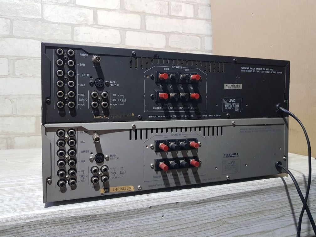 Стерео усилитель/підсилювач JVC AK300 8 Ом: 2x55 Вт б/у з Німеччини+1ч