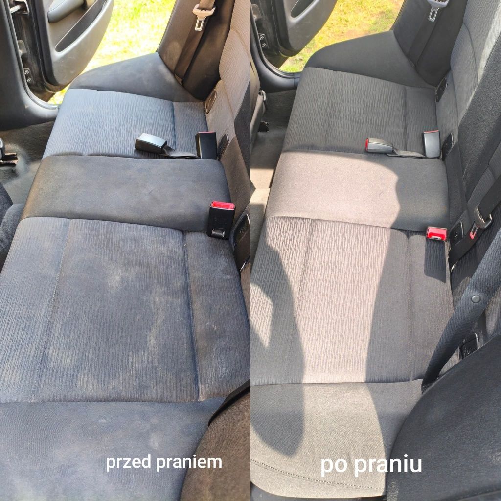 Pranie tapicerki samochodowej