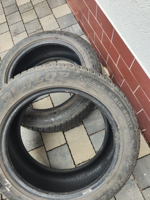 Dunlop WinterSport 5 215/55 R17 – 2 szt., bardzo dobry bieżnik, XL