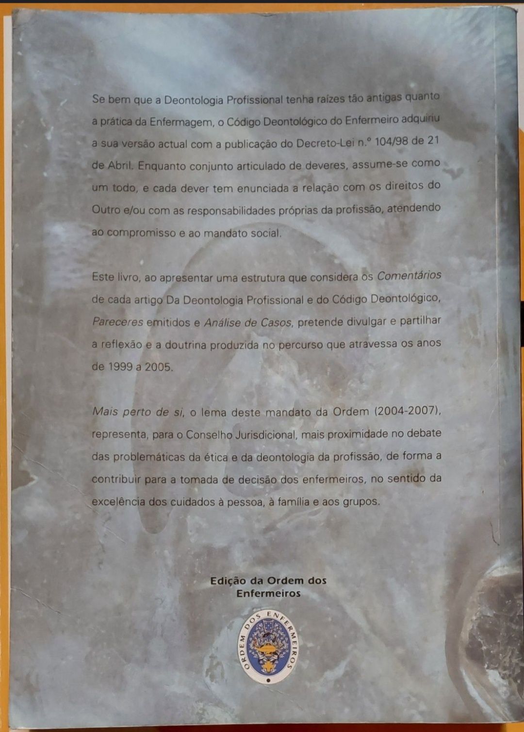Código Deontológico do Enfermeiro
