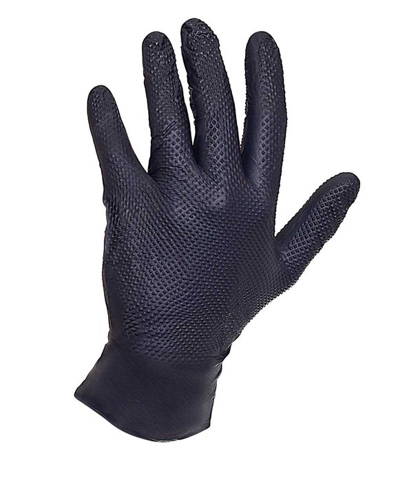Rękawice ProMates Grip Black rozmiar 9 - L 50sztuk