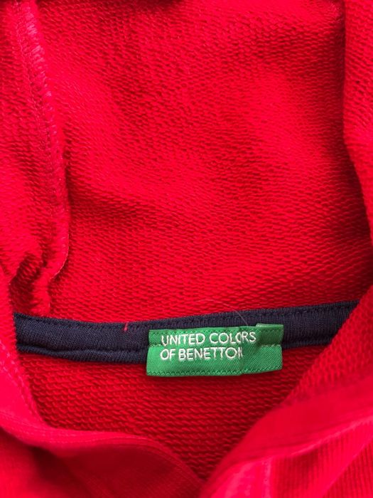 Sweat vermelha Benetton, 12/13 anos