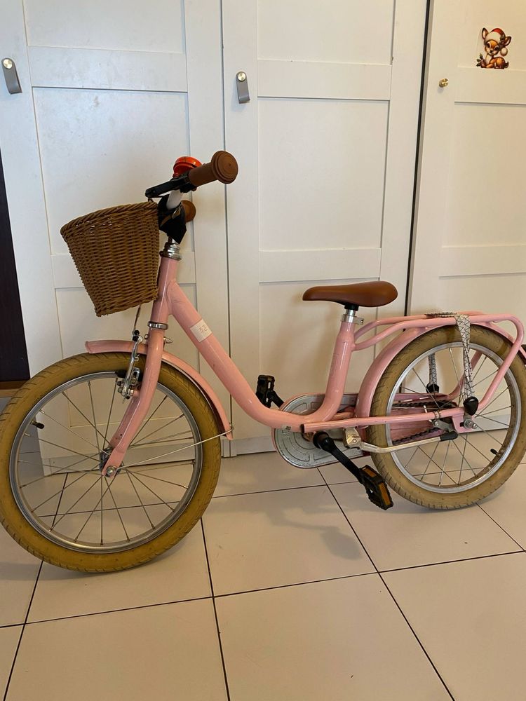puky rower rowerek 16 retro bagaznik koszyk woom