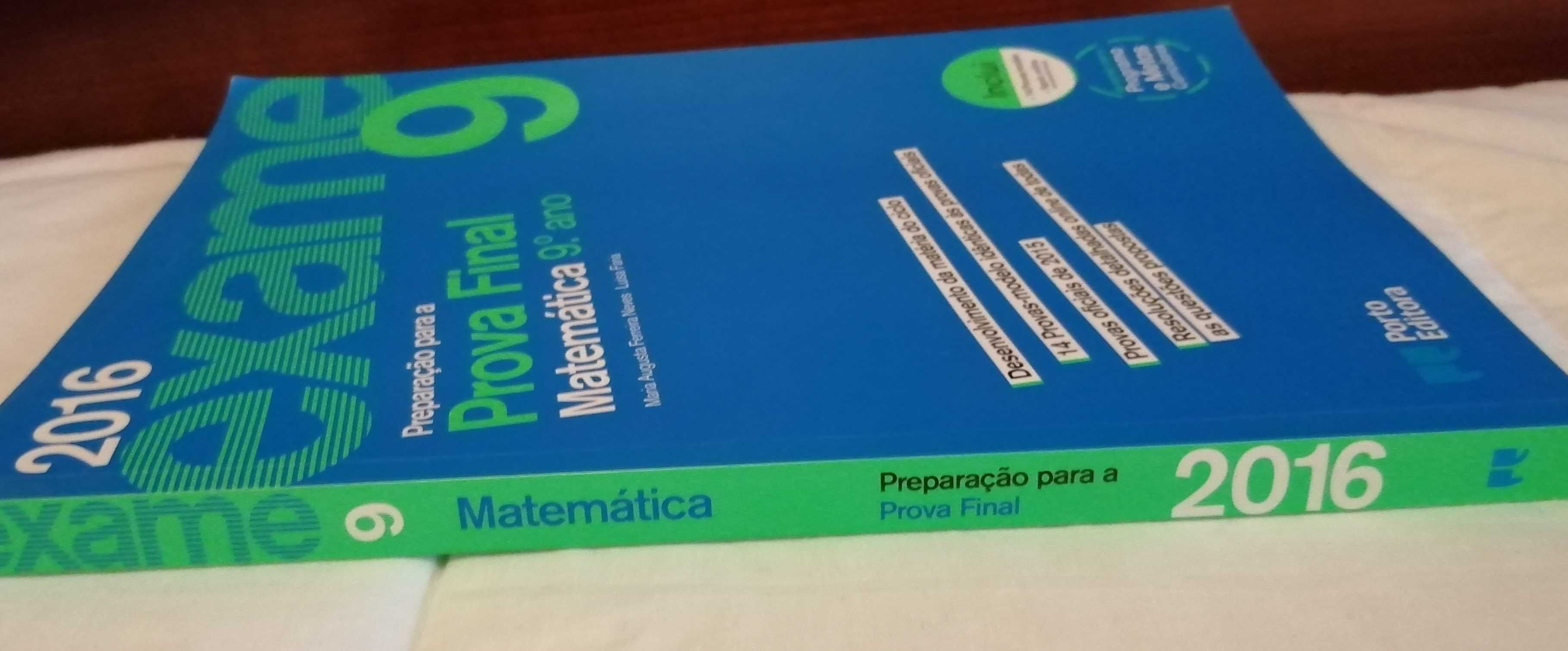 Exames Matemática 9ano - 2016