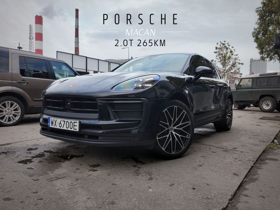 Porsche Macan Porsche Macan 2.0 265 KM | Pneumatyka | RS Spyder 21” | Skóra Mojave |