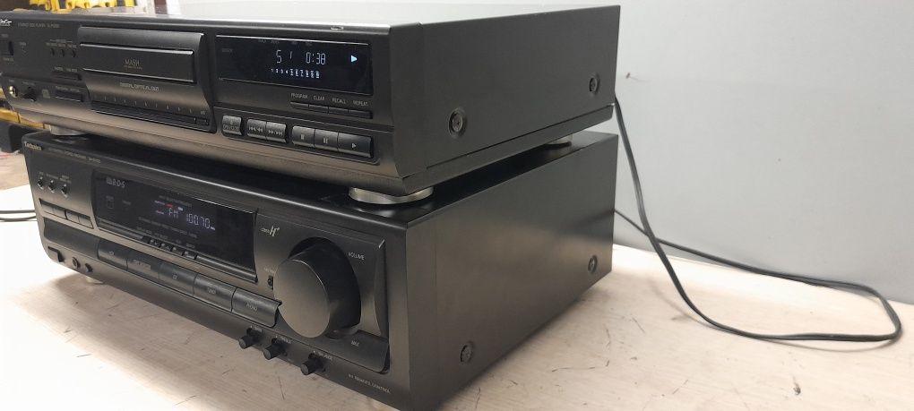 Zestaw audio Technics SA-EX120 + CD SL-PG590
