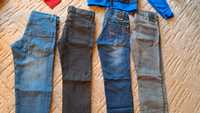 Spodnie jeansy 146