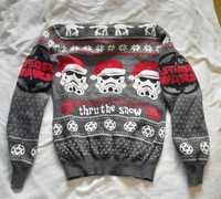 Новогодний Джемпер свитер Star Wars новый