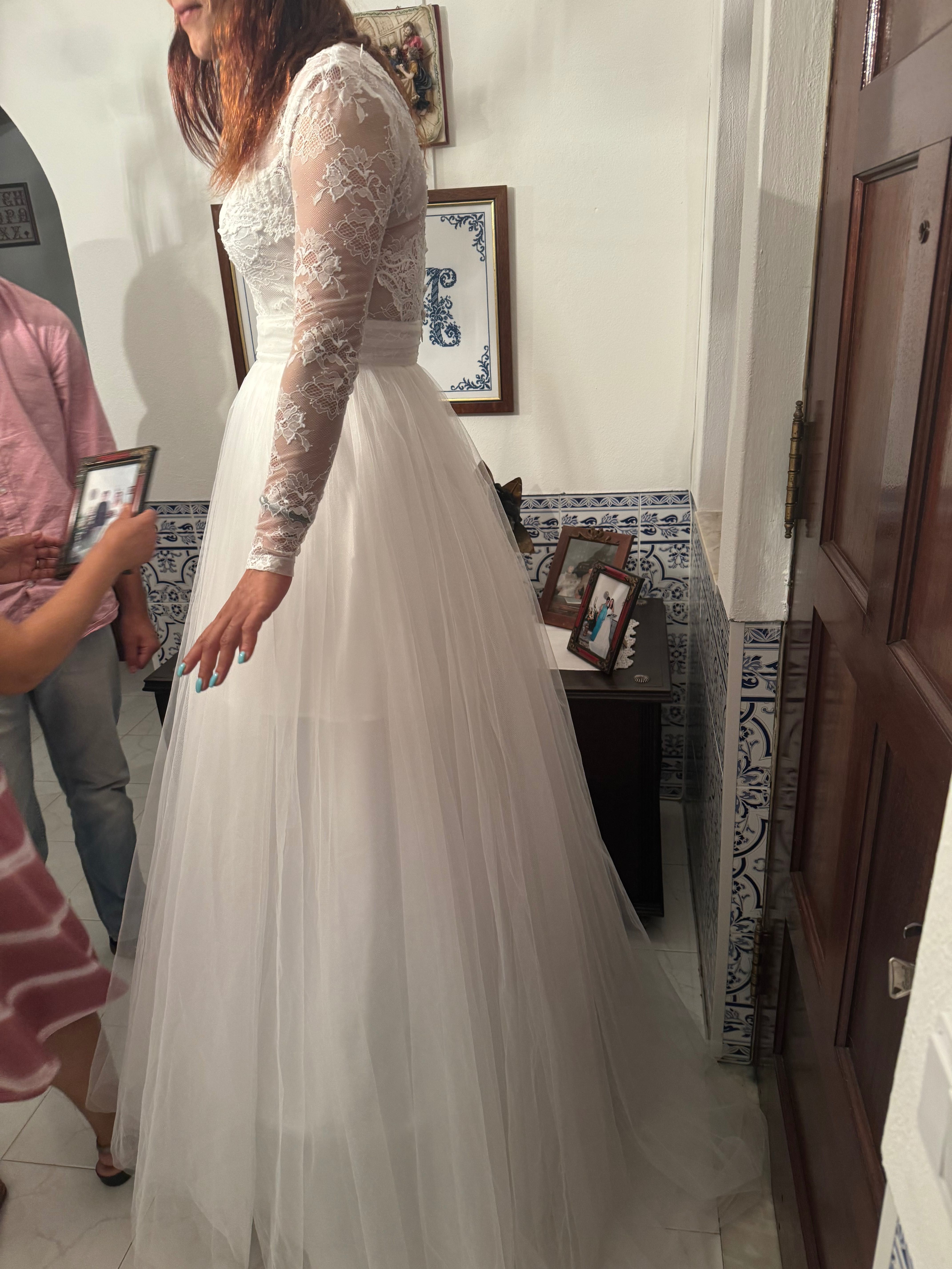 Vestido noiva tamanho s e outro m