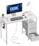 Nowe ODK biurko gamingowe, metalowe, 2x port USB, 2x gniazdko,szafka!