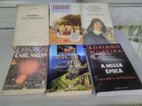 Seis livros de vários autores e temas