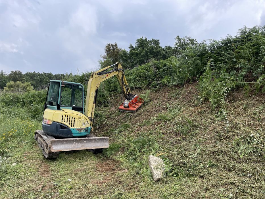 Desaterros, aterros e demolicões