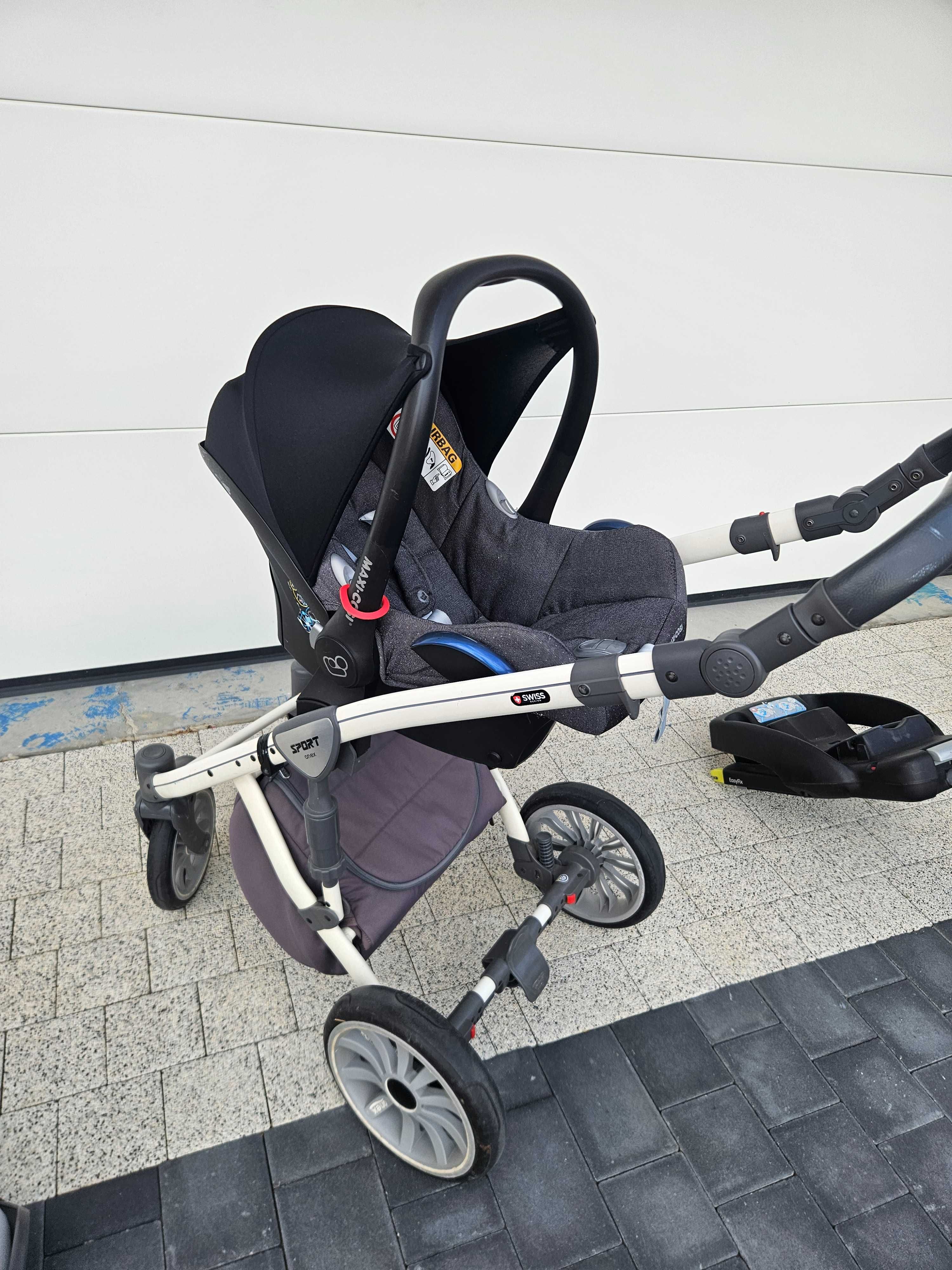 Wózek anex sport, fotelik baza maxi-cosi
