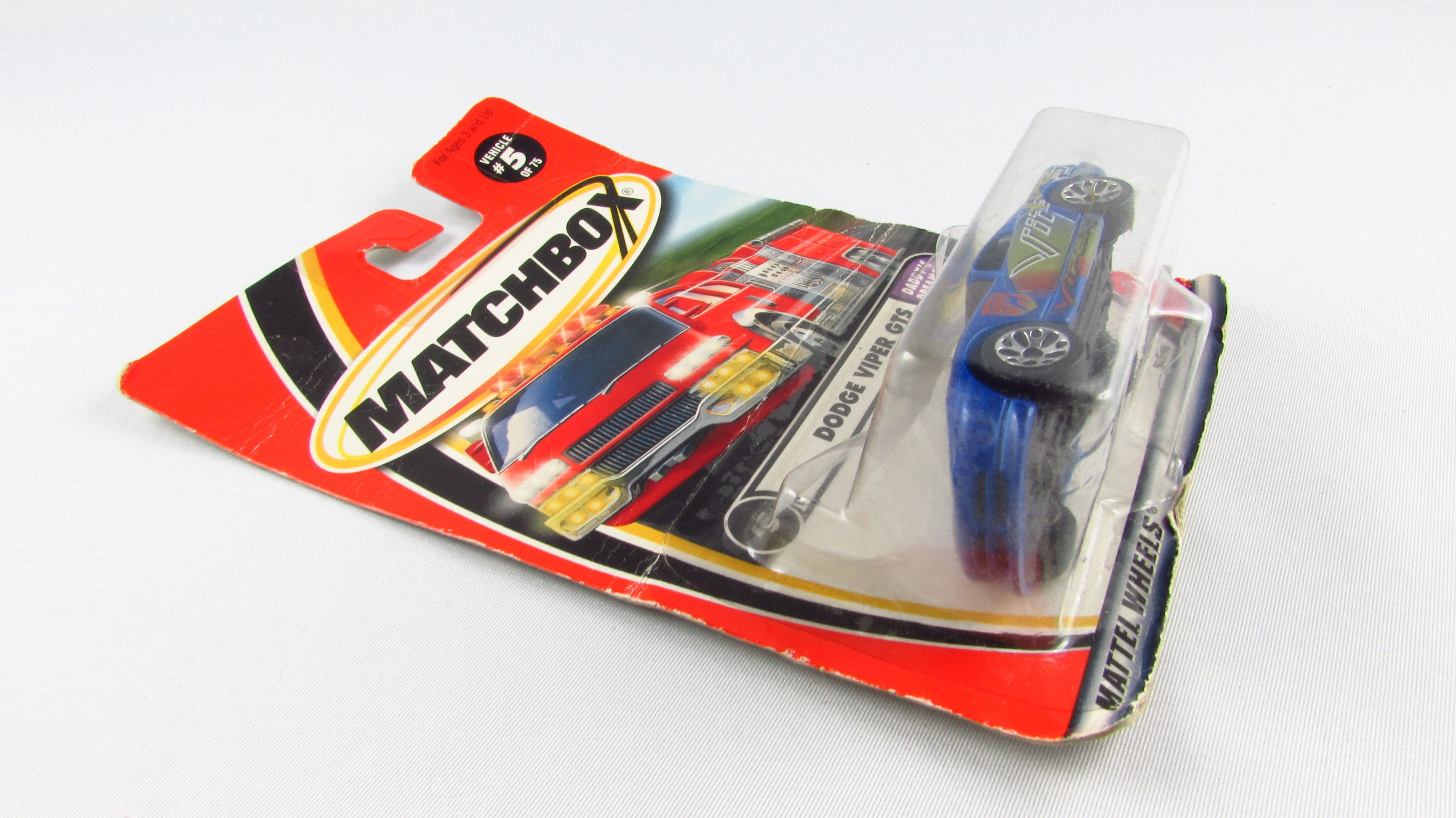 MATCHBOX - Dodge Viper GTS Daddy's Edition - Model samochodu 1:43