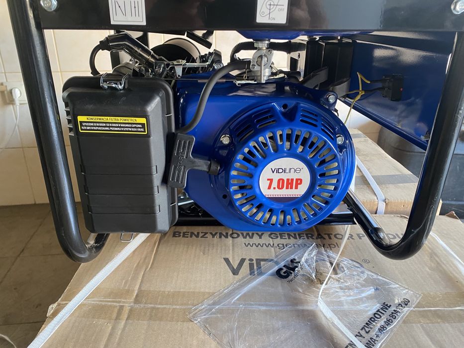 Генератор VIDiLINE 3квт бензиновий Польща