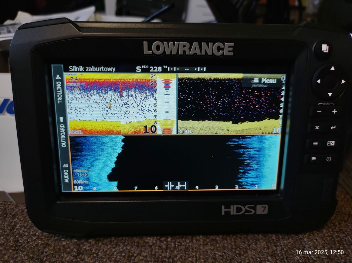 Lowrance HDS CARBON 7 echosonda + przetwornik 3w1 Activ Imagine