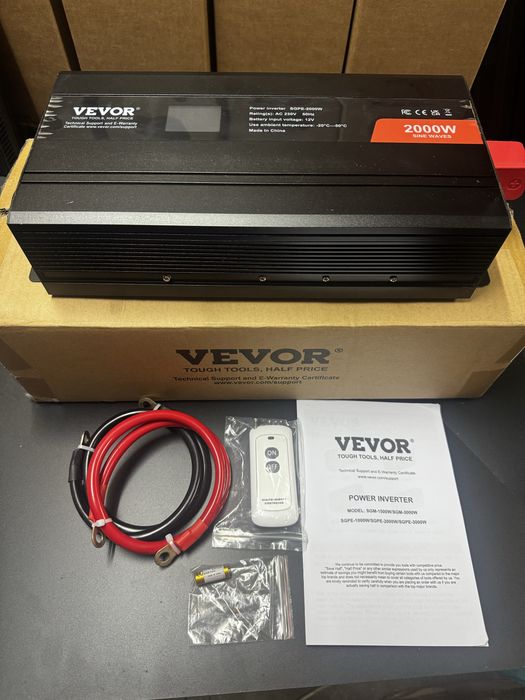 Inversor 12v para 230v 2000w novo