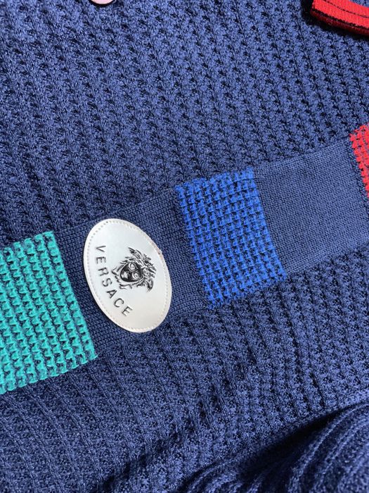 Мужска Винтажная Кофта Свитер Gianni Versace Jeans Couture L-XL Ориг