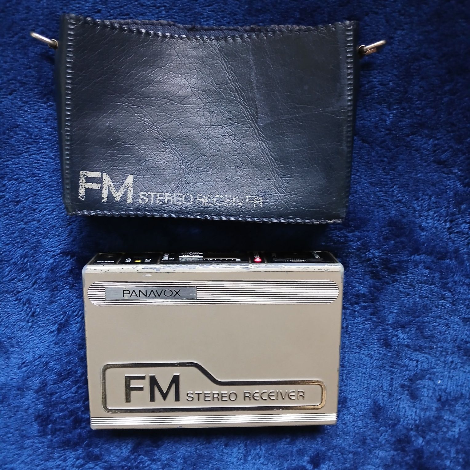 Колекційний Panavox  FM стереоприймач
