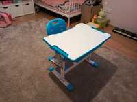 Biurko dziecięce z krzesłem rosnące - z możliwością regulacji wysokoś