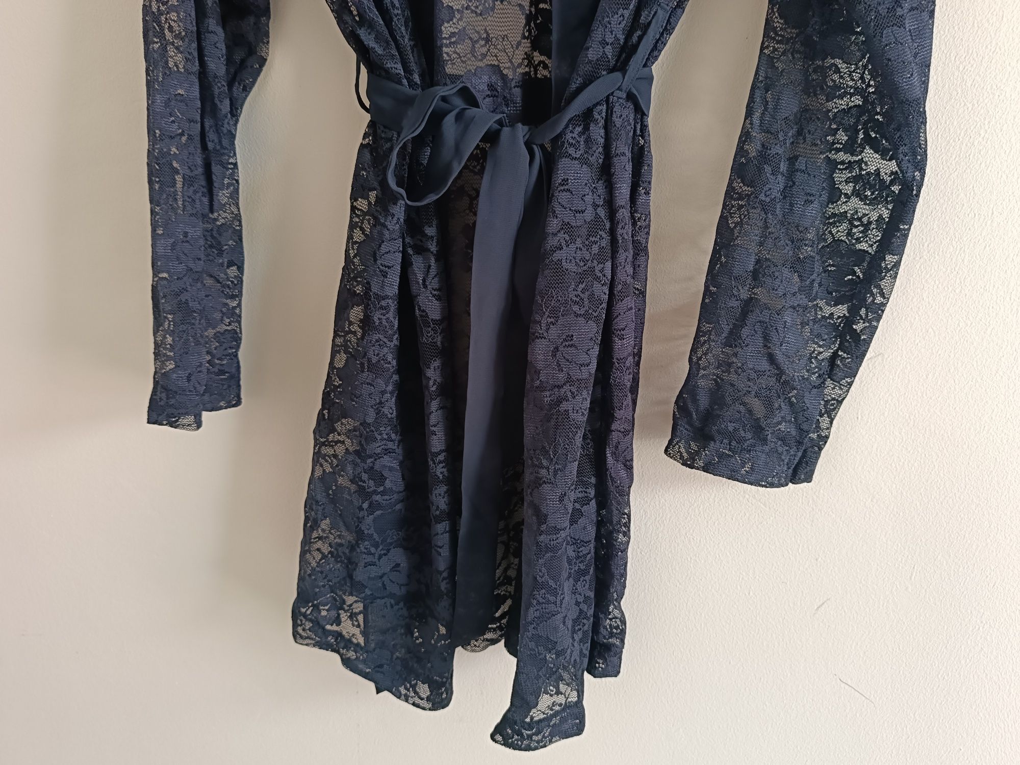 Esmara koronkowy szlafrok kimono